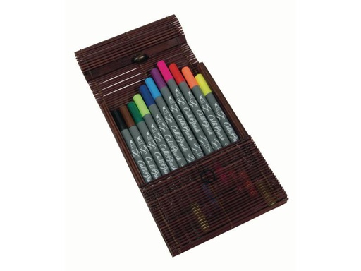 [90146420 677584] Online Brushpen Callibrush in Bambooschachtel