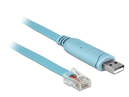 [90014642 841708] Delock Konsolenkabel USB – RJ45 RS-232, Cisco, 3 m