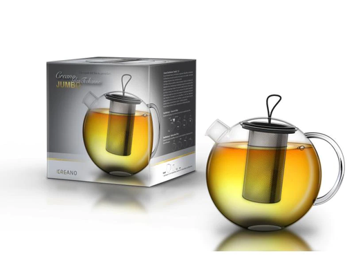 [90146714 718604] Creano Teekanne 1.5 l, Transparent