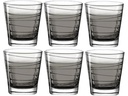 Leonardo Trinkglas Vario Struttura 250 ml, 6 Stück, Grau