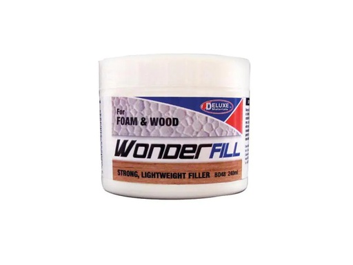[90146950 778952] Deluxe Materials Spachtelmasse Wonderfill 240 ml, Weiss