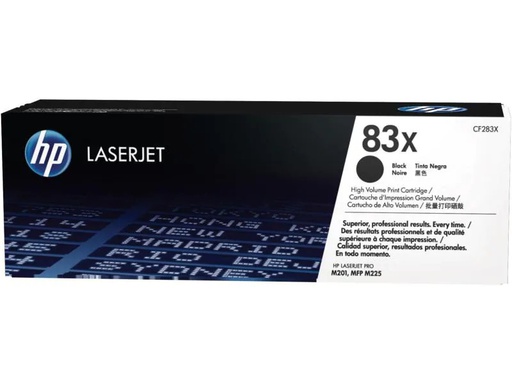 [90014674 327994] HP Toner Nr. 83X (CF283X) Black