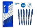 Pilot Rollerball FlowPack FriXion Ball 0.7 mm, 6 Stück, Blau