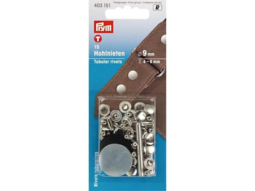 [90014707 1088144] Prym Hohlnieten 4-6 mm, 15 Stück