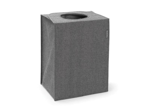 [90147382 823714] Brabantia Wäschesammler faltbar, 55 Liter, Schwarz