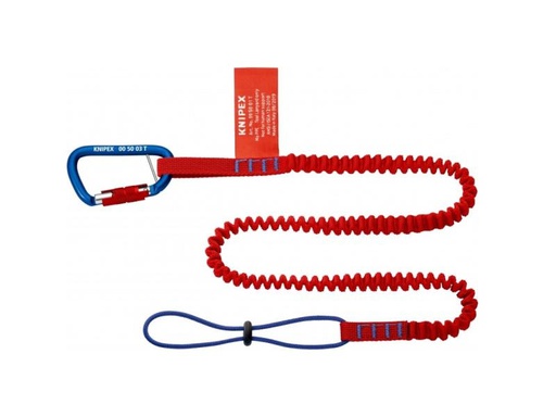 [90147500 1058720] Knipex Werkzeug-Fangleine mit Karabiner