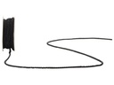 Spyk Kordelband Seidenkordel 2.5 mm x 5 m, Schwarz