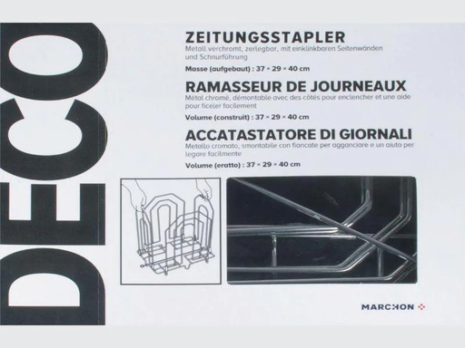 [90147724 879864] Office Zeitungsständer Office Silber