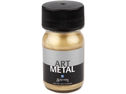 [90147840 659331] Schjerning Metallic-Farbe Art Metal 30 ml, Gold