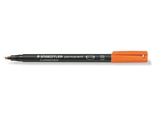 [90147854 914810] Staedtler Folienstift Lumocolor 314 B Orange, permanent