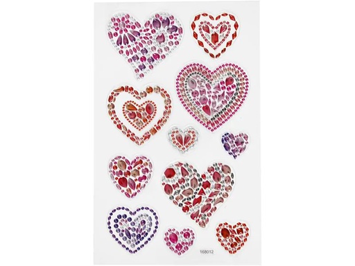 [90147900 1057951] Creativ Company Glitzersticker 15 x 16.5 cm 1 Blatt
