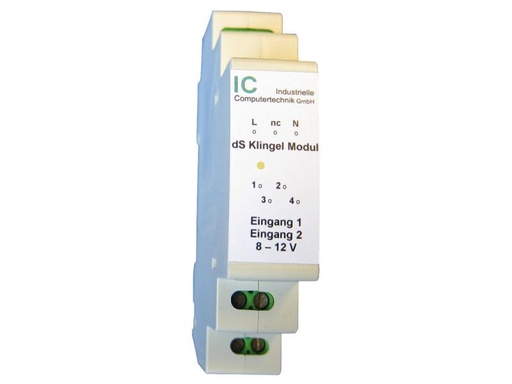 [90147990 793126] digitalSTROM Klingel Modul digitalSTROM für Hutschiene 2-fach