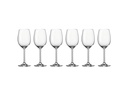 Leonardo Weissweinglas Daily 370 ml, 6 Stück, Transparent