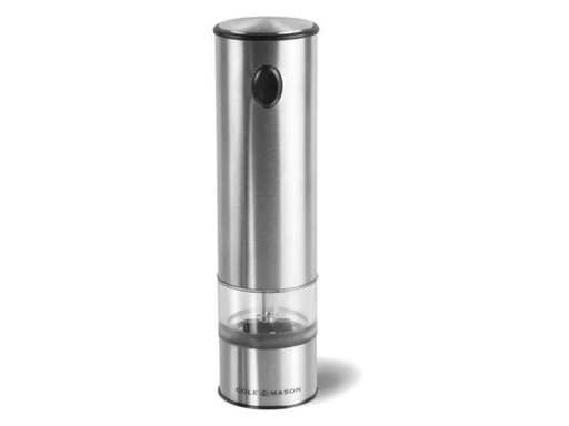[90014781 1021570] Cole&amp;Mason Salz- oder Pfeffermühle Battersea 20.5 cm, Silber