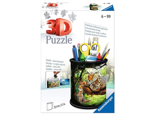 [90148086 1157543] Ravensburger 3D Puzzle Utensilo Raubkatzen