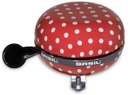 BASIL Fahrradklingel Big Bell Polkadot, Rot/Weiss
