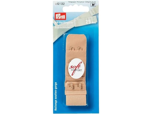 [90148464 1088133] Prym BH-Verlängerung 25 mm, zum Einhaken, Schwarz