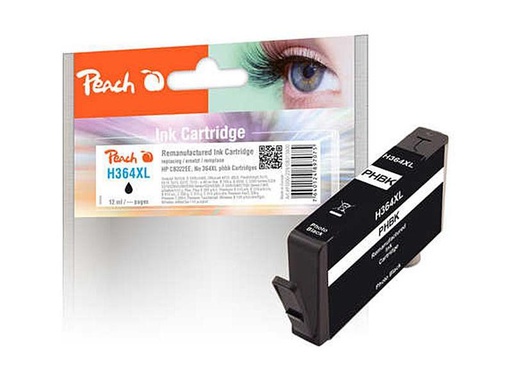 [90148522 206865] Peach Tinte HP Nr. 364XL (CB322EE) Photo Black