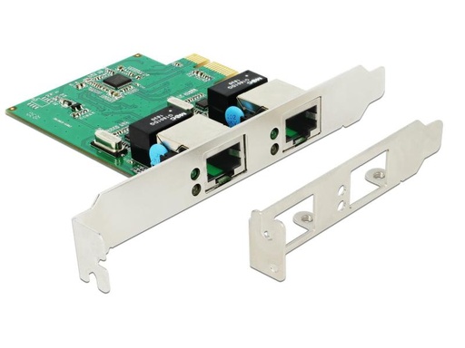 [90148840 895802] Delock Netzwerkkarte 2 Ports, 1Gbps Realtek RTL8111H Chipsatz