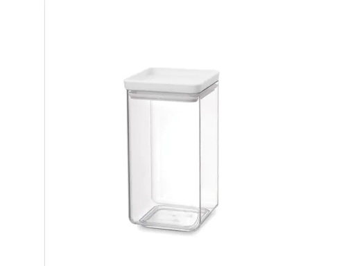 [90148995 904241] Brabantia Vorratsbehälter Tasty 1.6 l, Transparent/Weiss