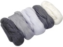 Heyda Filzwolle Merino Mix 50 g, Grau