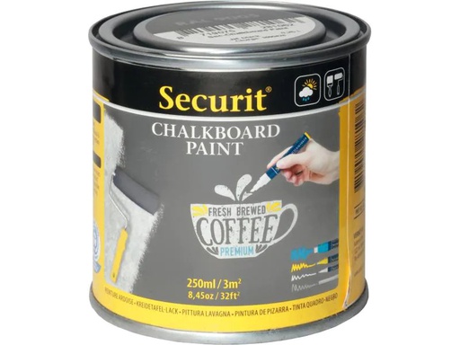 [90149308 734858] Securit Kreidetafellack 250 ml Grau