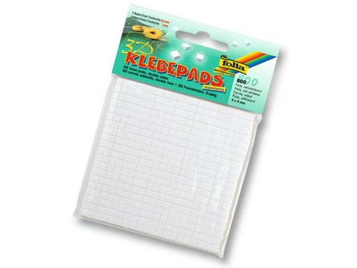 [90149309 627919] Folia Klebepad 400 x 0.5 mm, 400 x 1 mm klein 800 Stück