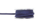 Glorex Lederband Velour 3 mm x 2 m, Dunkelblau