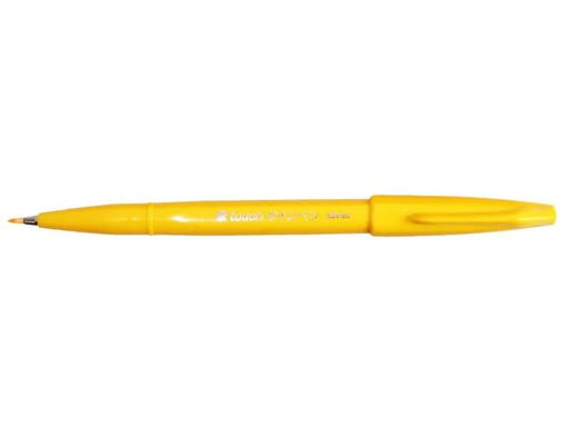 [90149663 1072364] pentel Filzstift Brush Sign 1 Stück, Gelb