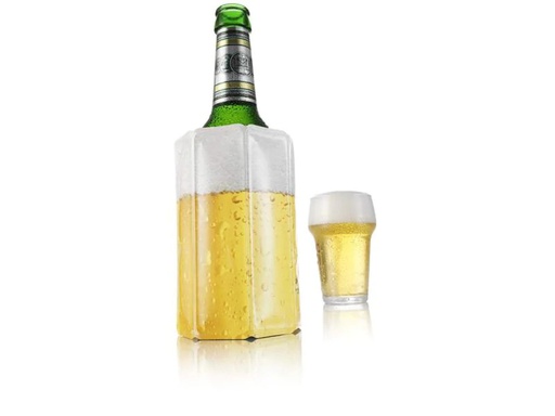 [90149783 427836] Vacuvin Flaschenmanschette Beer Gelb/Weiss