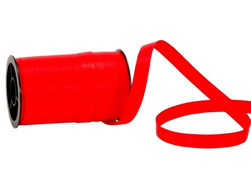 [90149793 1122405] Spyk Geschenkband Poly Matt 10 mm x 20 m, Rot
