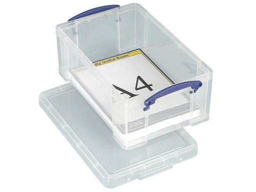 [90149858 291373] Really Useful Box Aufbewahrungsbox 9 Liter, Transparent