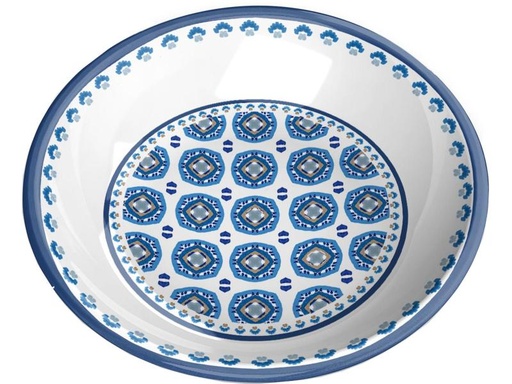 [90149921 947418] Tarhong Kunststoffnapf Maroccan Indigo Ø 13 cm