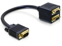 Delock 2-Port Signalsplitter VGA - 2x VGA, passiv