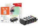 Peach Tintenset Canon PGI-5/CLI-8 BK, PBK, C, M, Y