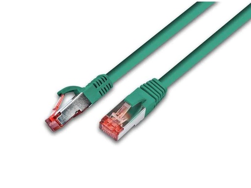 [90150313 149703] Wirewin Patchkabel RJ-45 - RJ-45, Cat 6, S/FTP, 0.25 m, Grün