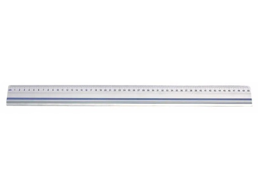 [90150400 112595] WEDO Lineal aus Aluminium, 50 cm
