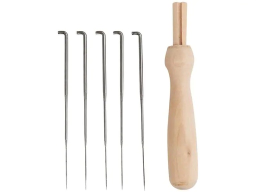 [90150466 1115565] Creativ Company Filznadel Set 6-teilig