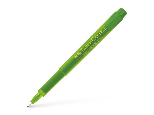 [90150709 924355] Faber-Castell Fineliner Broadpen 1554 0.8 mm, Hellgrün