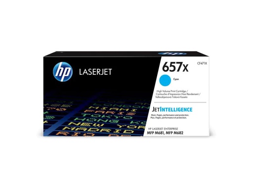 [90150799 567978] HP Toner Nr. 657X (CF471X) Cyan