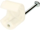 Max Hauri Nagelbriden Set 6-9 mm weiss für Flachkabel 100 Stück
