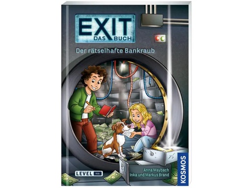 [90151086 1202553] Kosmos EXIT Kids: Das Buch – Rätselhafte Bankraub