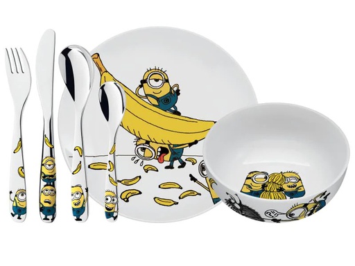 [90151095 919325] WMF Kindergeschirrset Minions 6-teilig