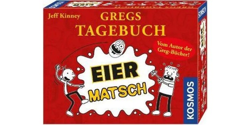 [90151155 1202535] Kosmos Familienspiel Gregs Tagebuch – Eiermatsch