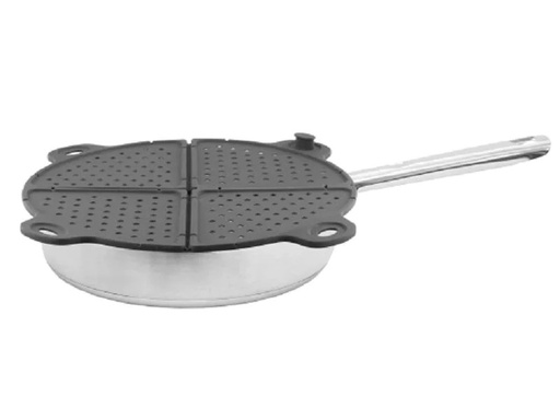 [90151256 1150138] Moha Spritzschutzdeckel Silicook 33 cm, Schwarz