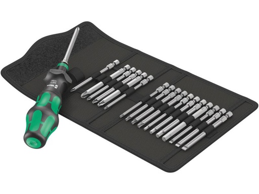 [90151384 1054135] Wera Werkzeug-Etui Kraftform Kompakt Turbo 1 18-teilig