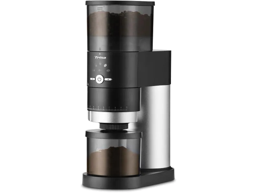 [90151431 1061486] Trisa Kaffeemühle Perfect Coffee Grinder Schwarz/Silber