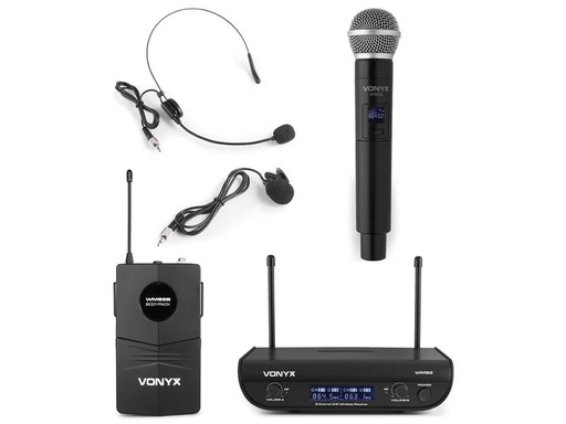 [90151581 1095433] Vonyx WM82C Set