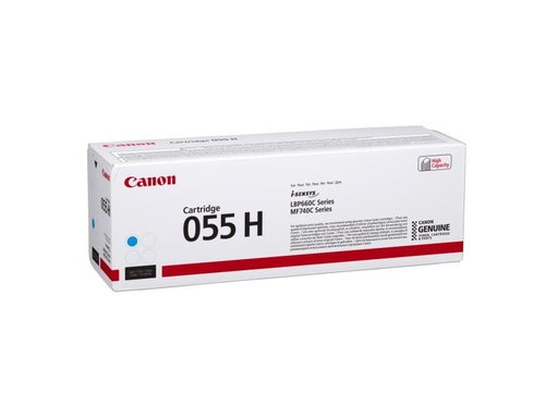 [90151621 913030] Canon Toner 055 H Cyan