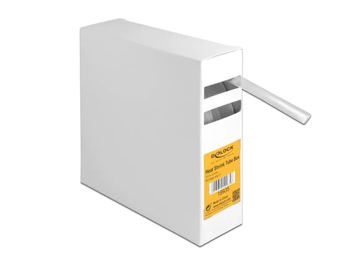 [90151917 1115909] Delock Schrumpfschlauch 10 m x 9.5 mm Transparent